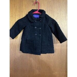Madden Toddler Girl Black Size 2T  Double Breasted Pea Coat